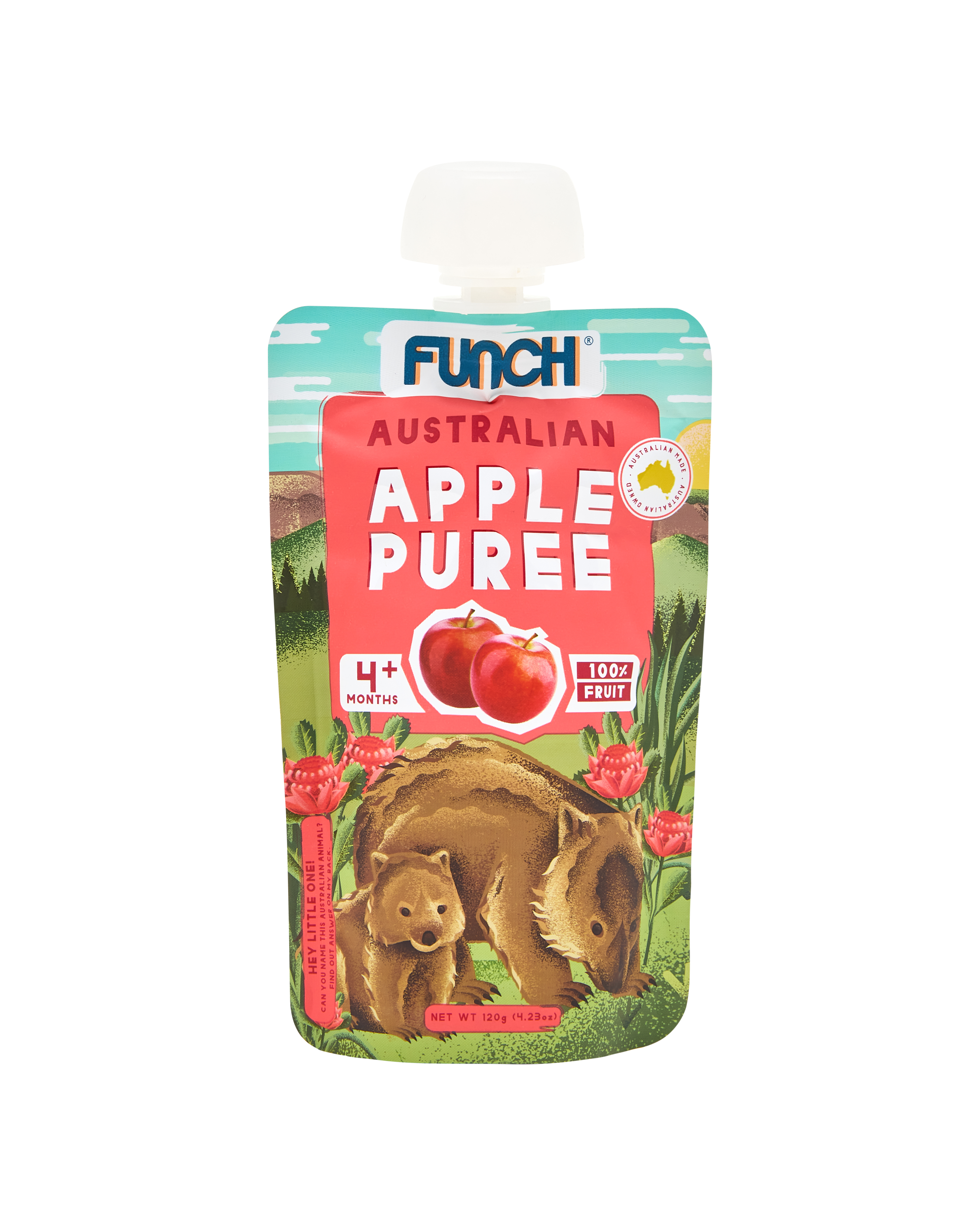 Apple Fruit Puree 120g