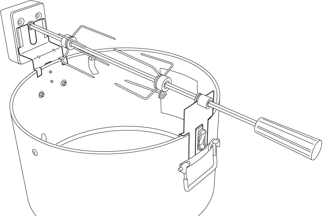 Spiedo Kit para Ahumador ProQ - Technical Specification