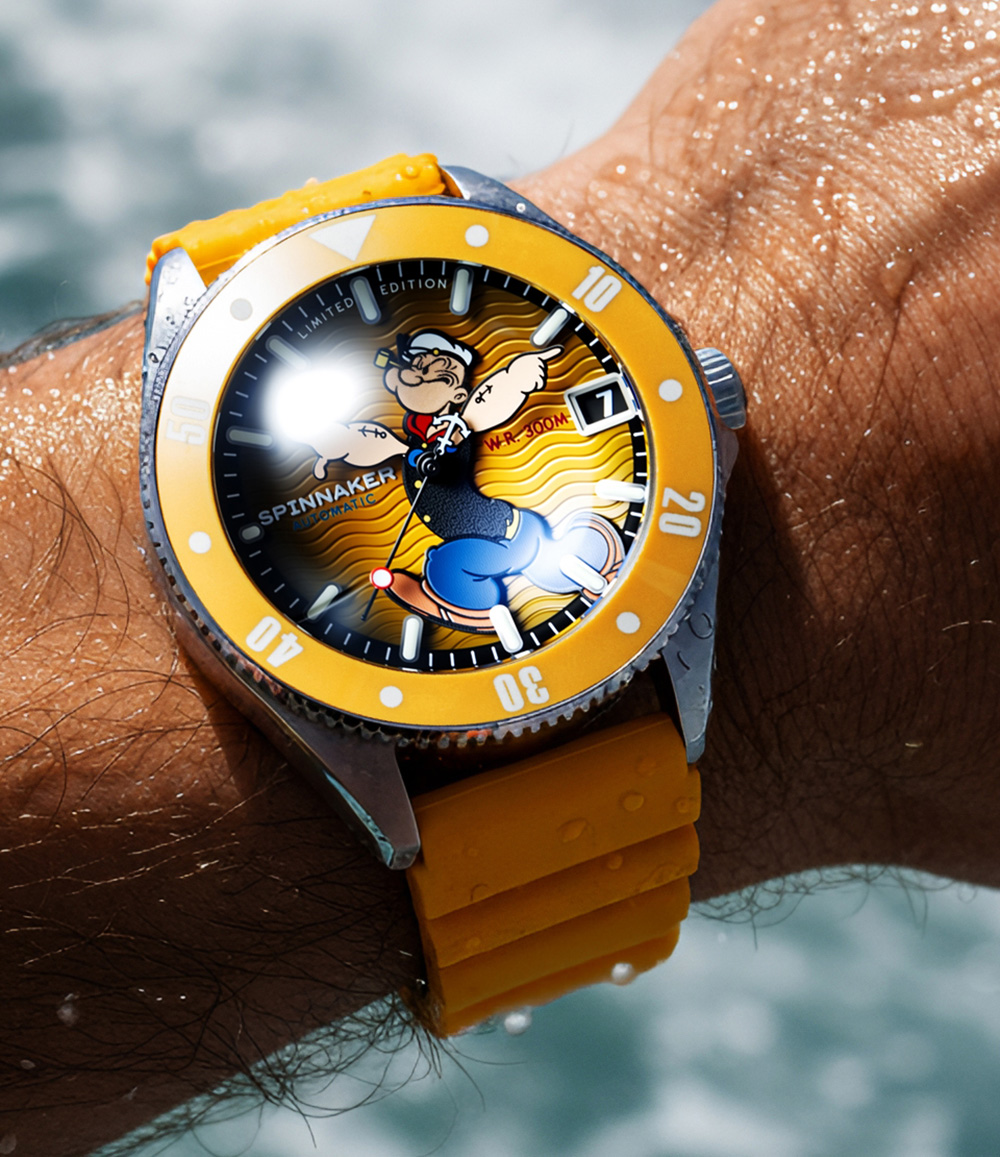 Spinnaker Challenger Automatic – Popeye “Anchor Arms” Limited Edition
