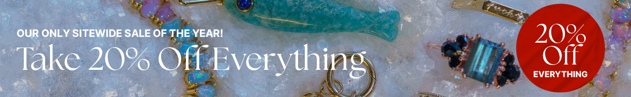 Our biggest sale of the year is on! Take 20% off everything!