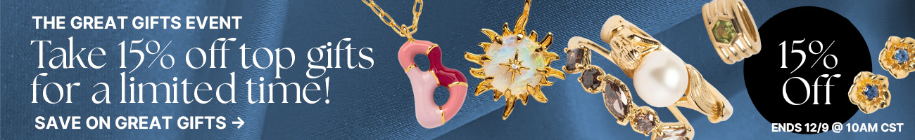 Take 15% off top gifts for a limited time! Shop the Great Gifts Event.