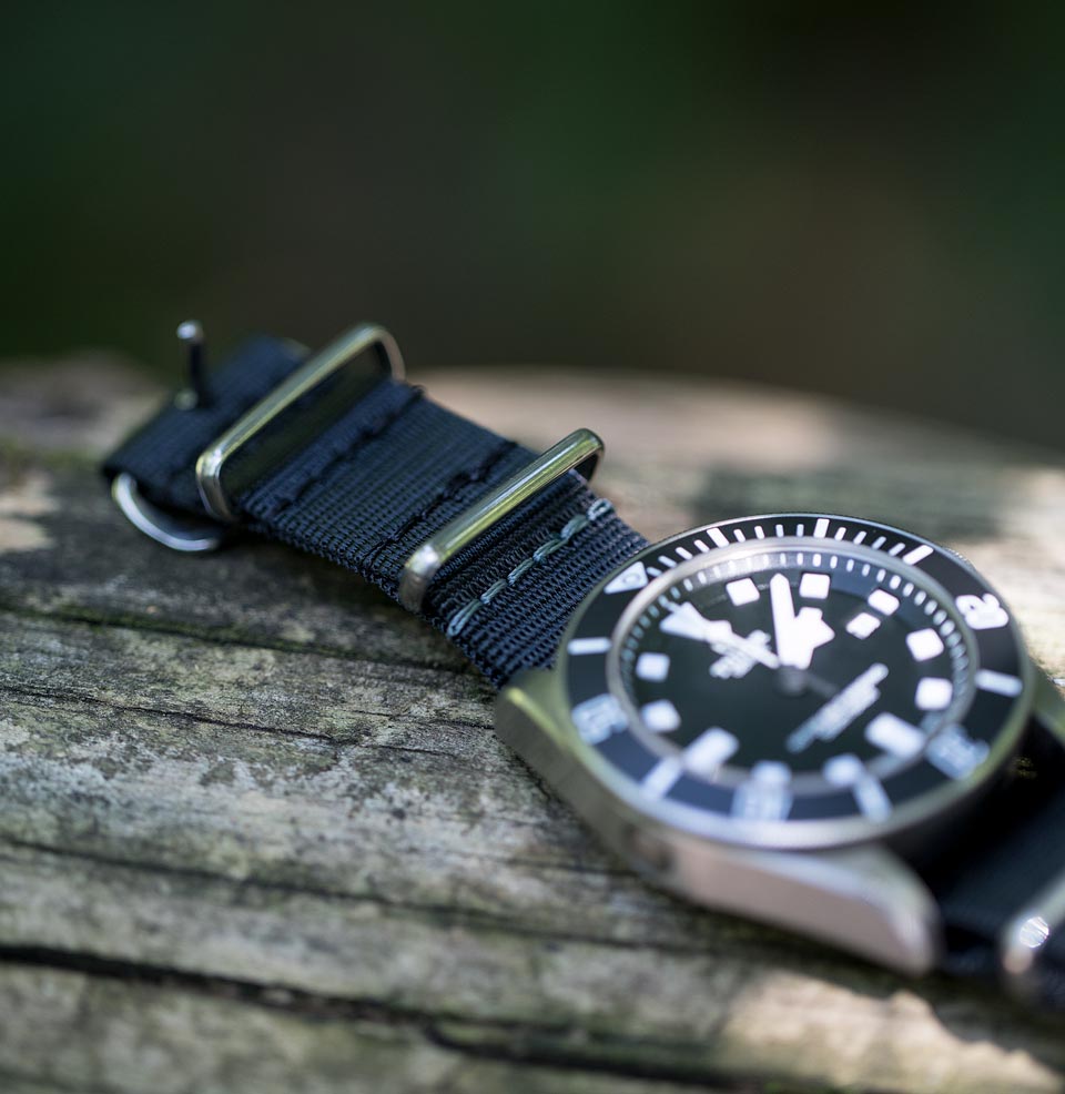 US-Made Mil-Strap Signature contrast stitch
