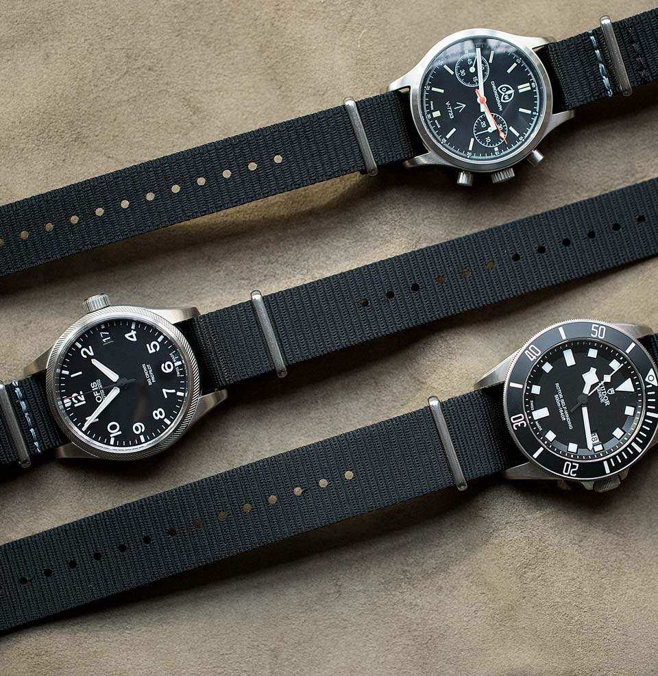 US-Made Mil-Strap Available in 18, 20 and 22mm