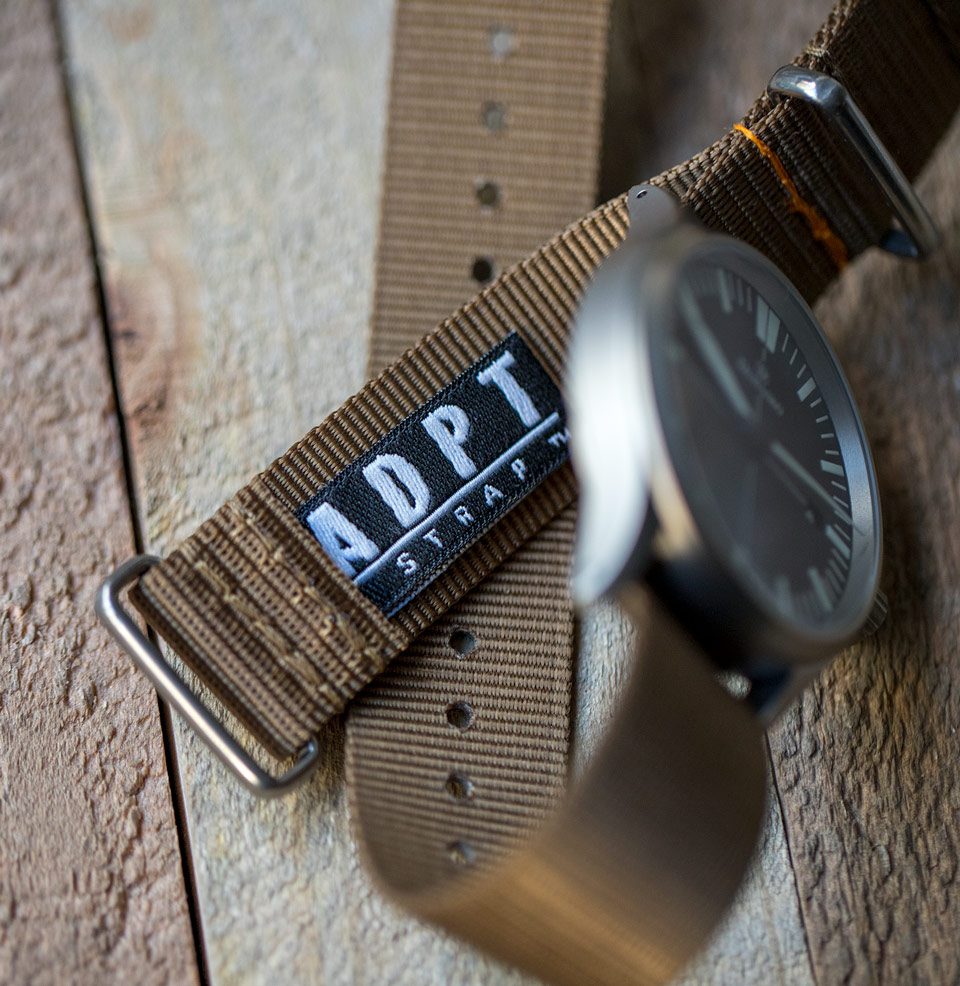 US-Made Mil-Strap Official ADPT Label, American-made
