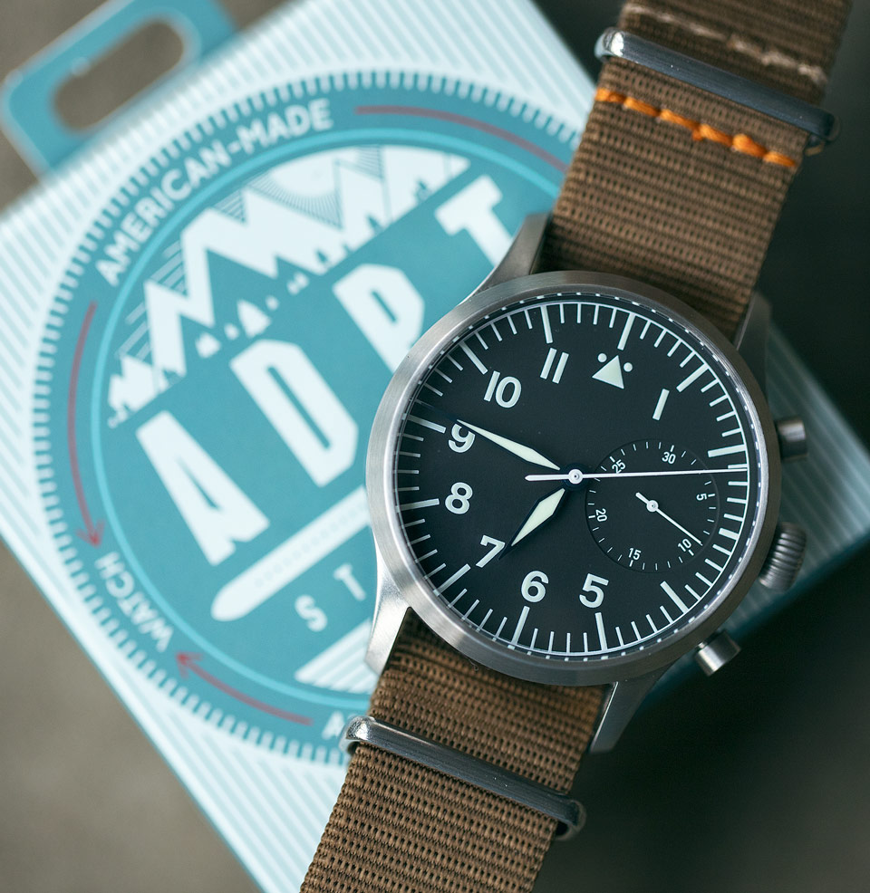 US-Made Mil-Strap Pairs well with military pieces