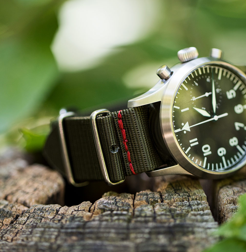 US-Made Mil-Strap Signature Contrast Stitch