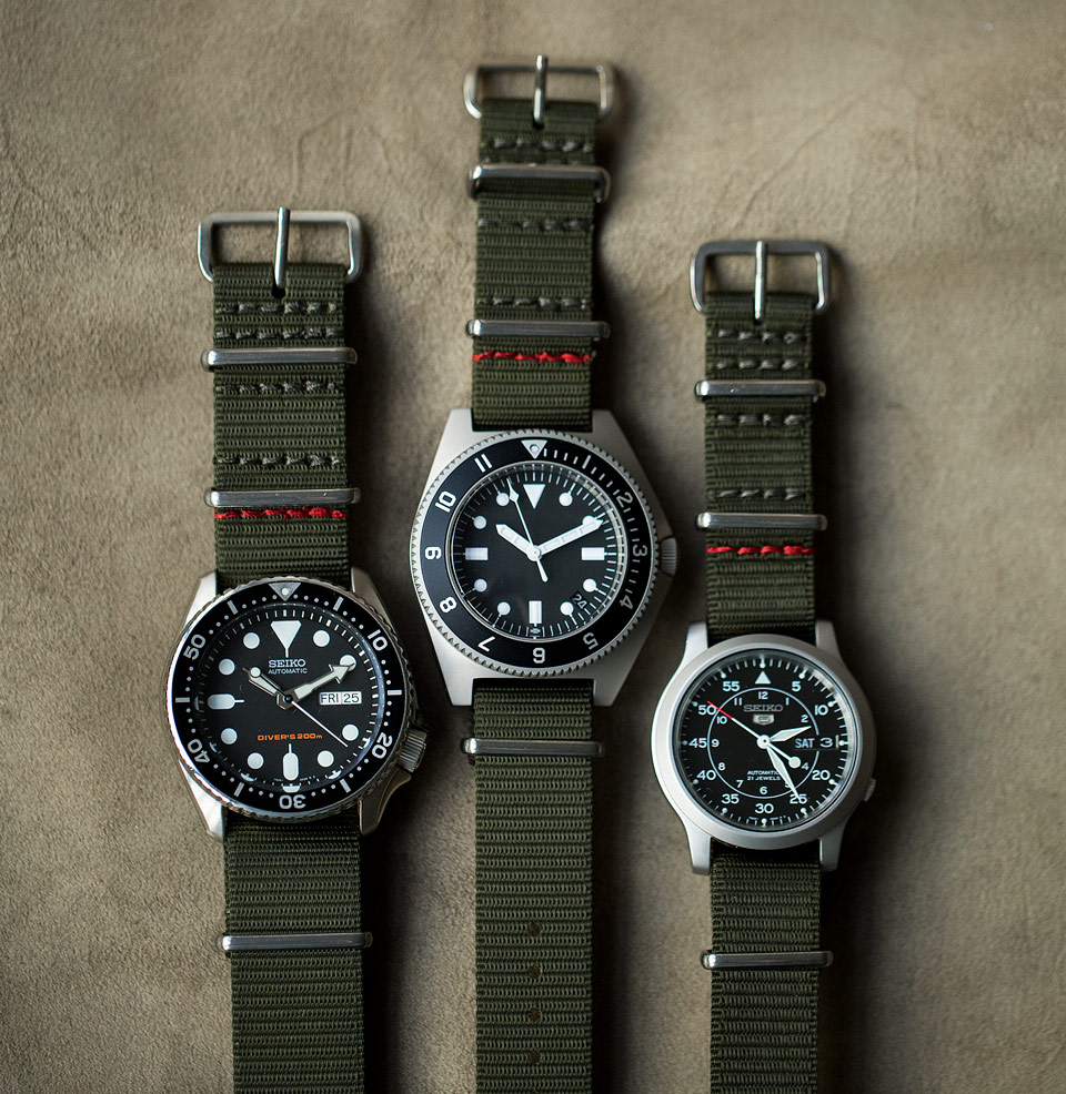 US-Made Mil-Strap Available in 18, 20 and 22mm