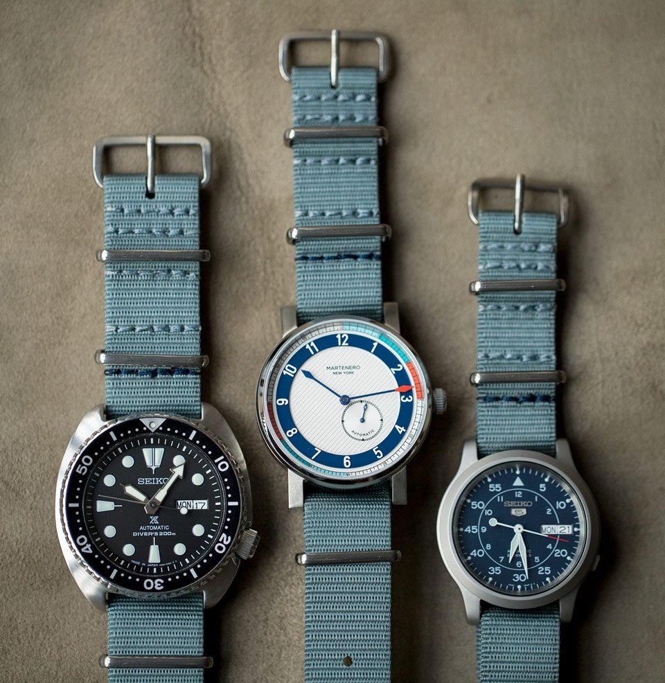 US-Made Mil-Strap Available in 18, 20 and 22mm