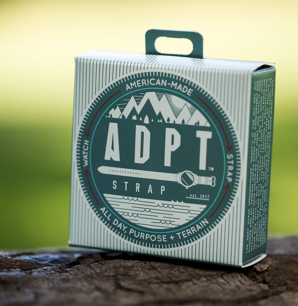US-Made Mil-Strap ADPT Packaging, American-made