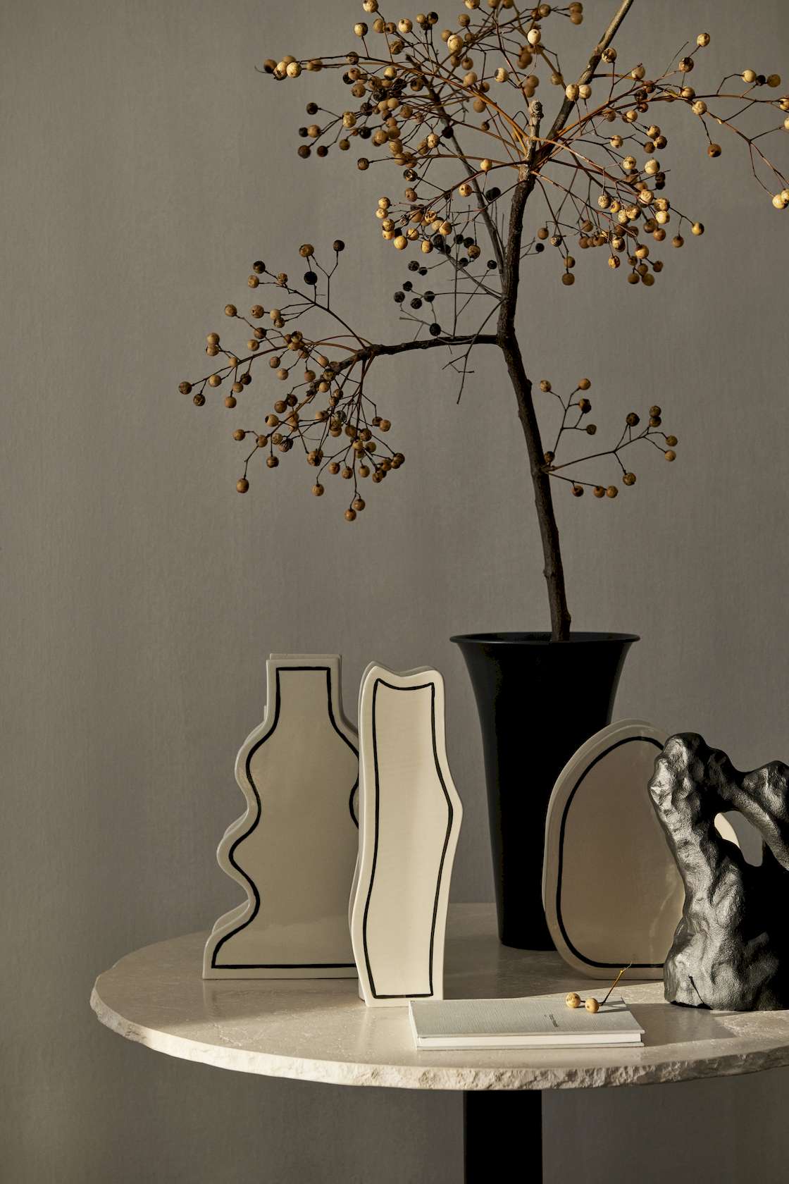 Paste Rounded Vase