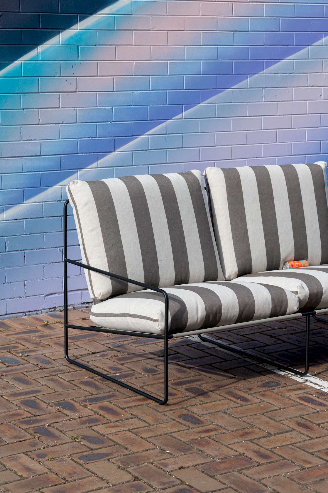 Desert Stripe 2 Seater Sofa