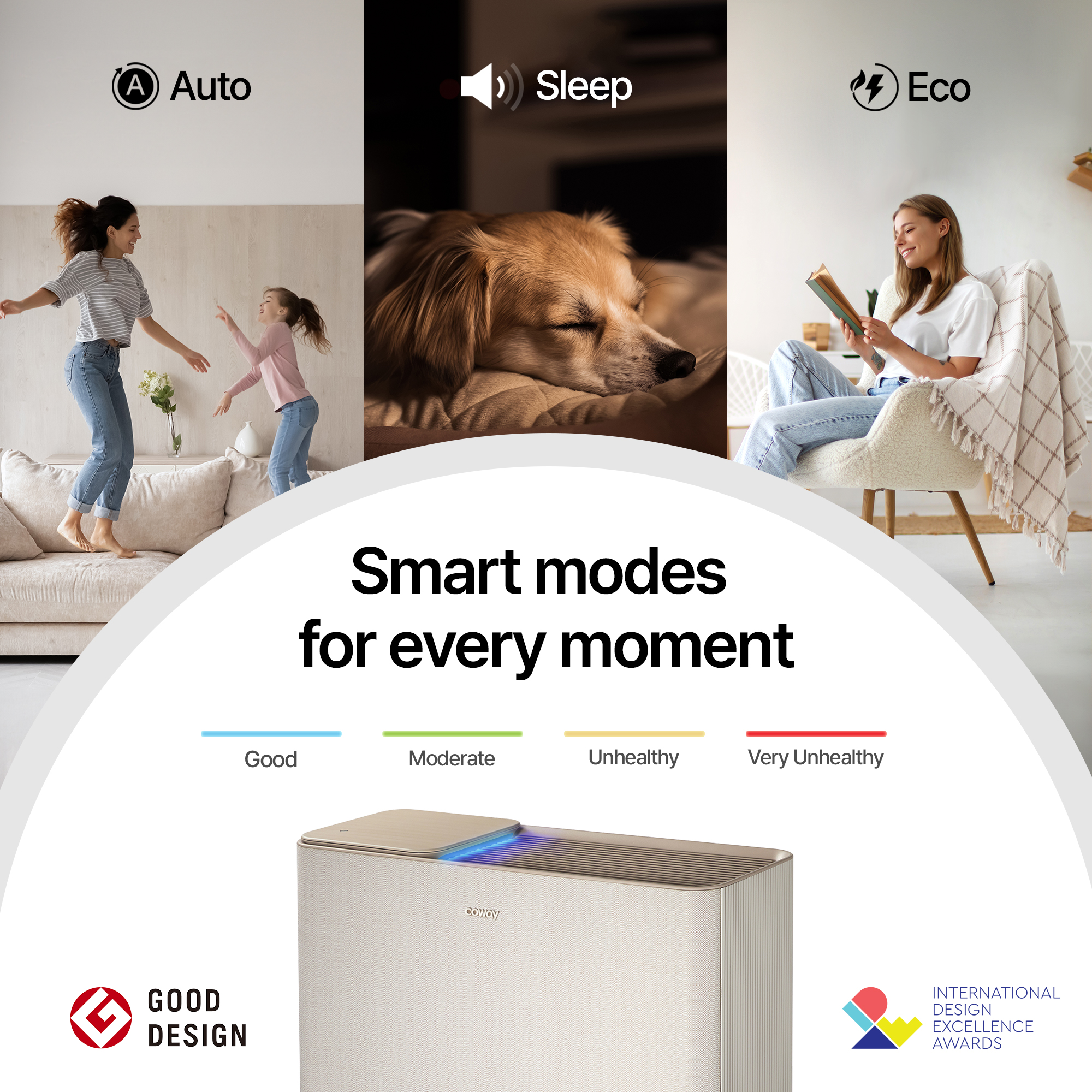 Airmega Icon smart mode 