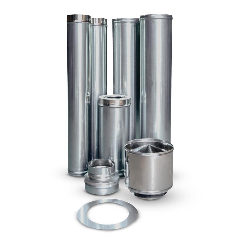 Megamaster Standard Flue Kit 125mm (430 SS) - Image 2