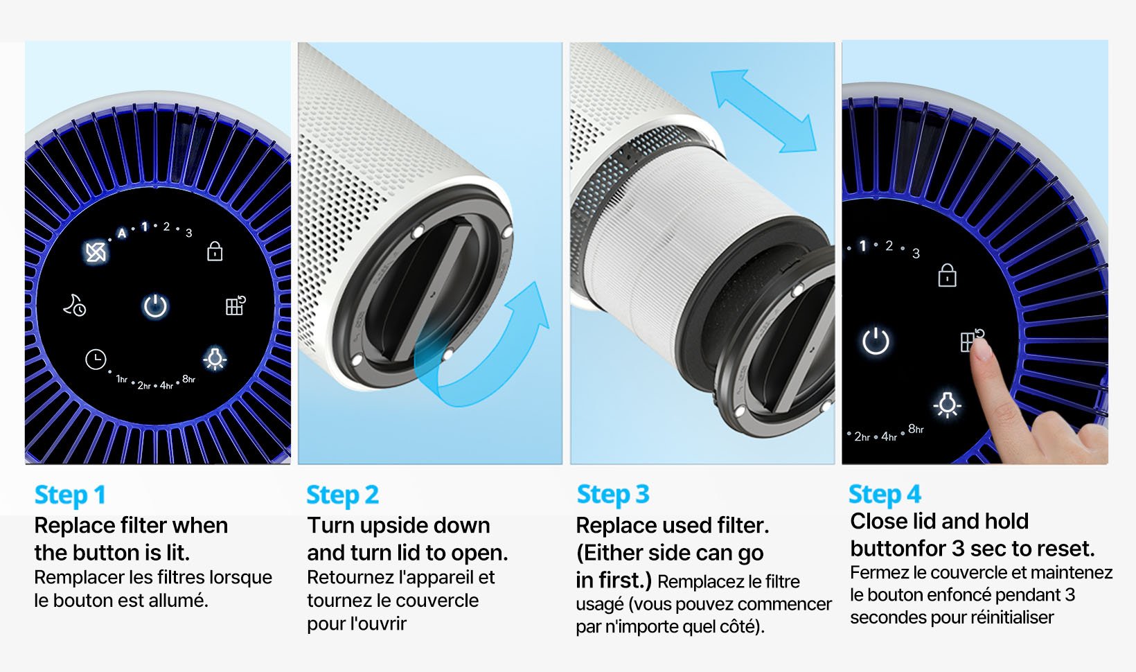 4 steps on how to easily replace your airmega 50 filter