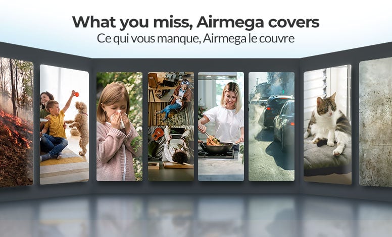 Airmega protects your air from various pollutants