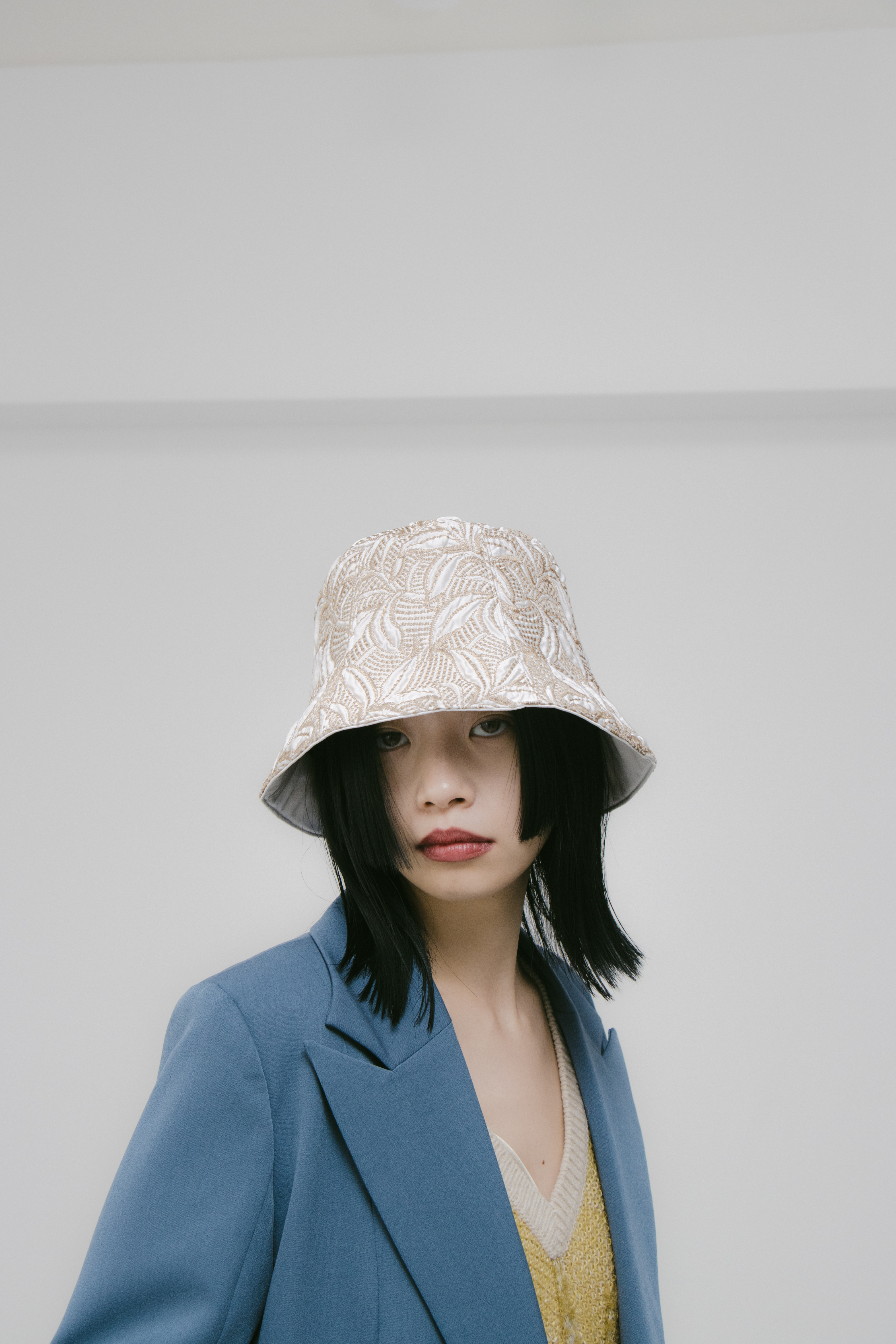 murral☆Thawing embroidery hat - ハット