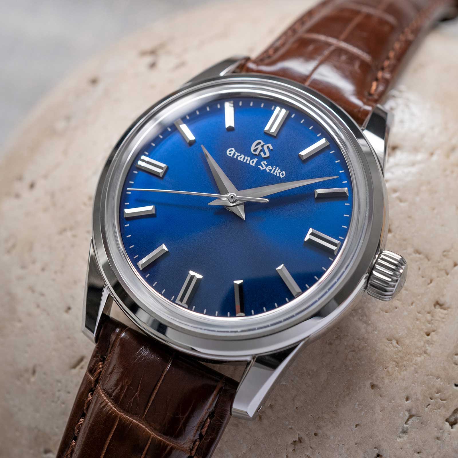 Grand Seiko Manual SBGW279 Oruri USA-Exclusive Blue Dial Watch – Grand ...