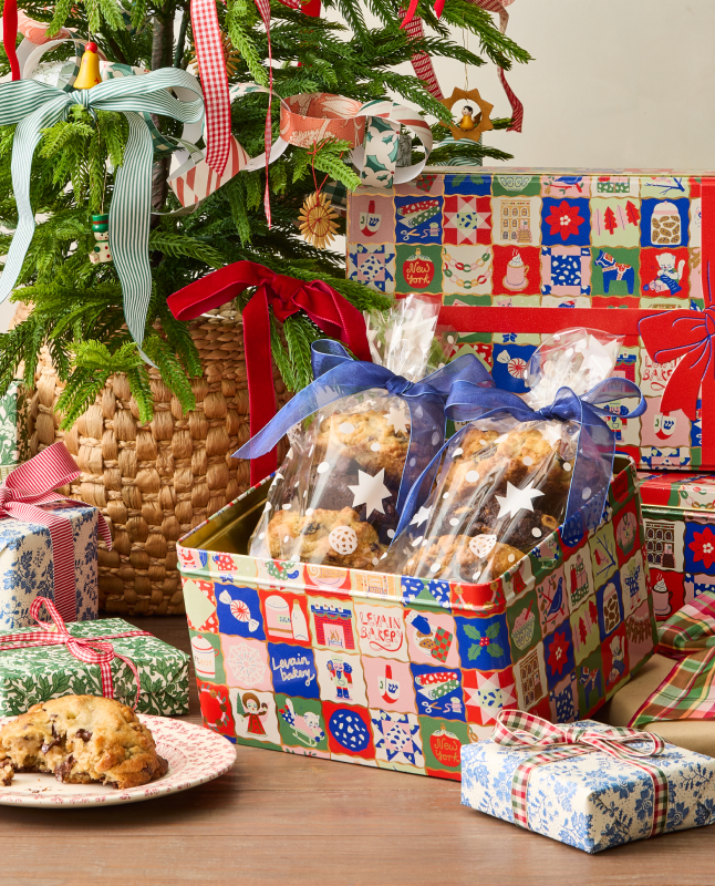 Holiday Tin Cookie Gift Set - Levain Bakery