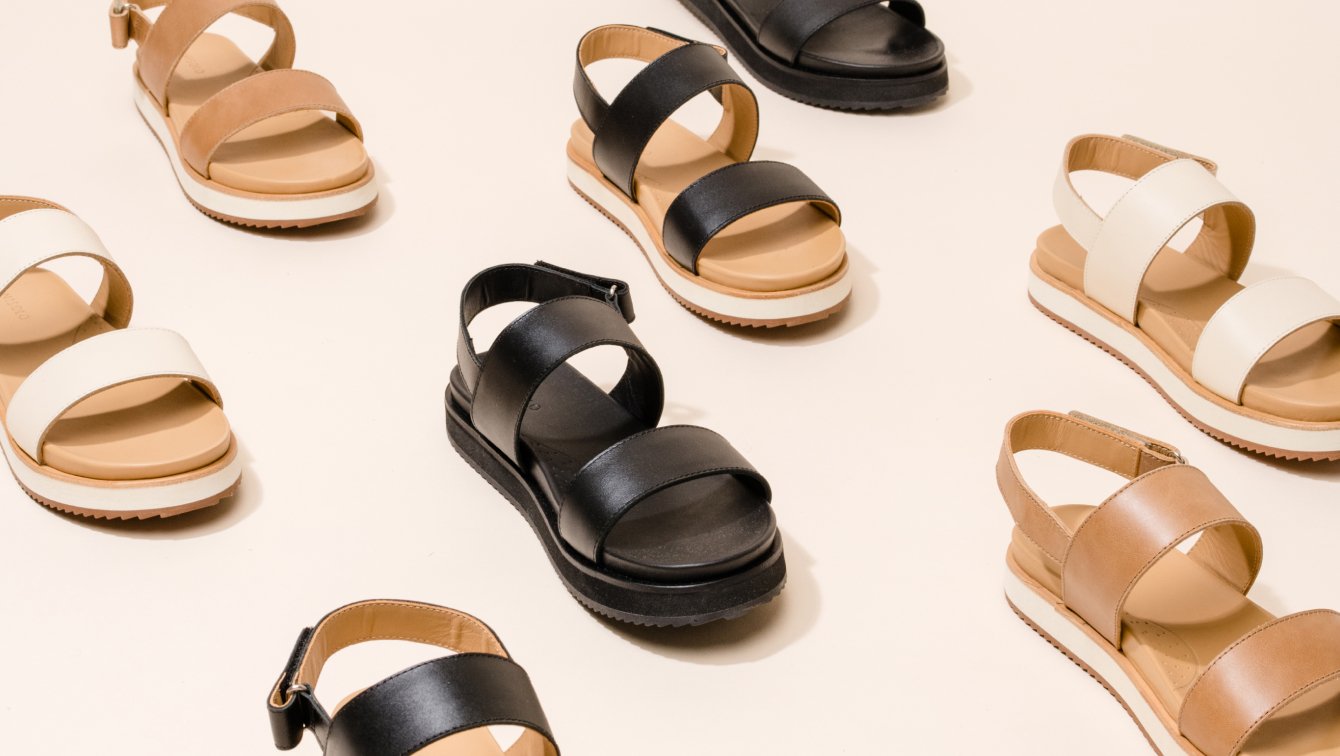 Nisolo Go-To Flatform Sandal 2.0 Black/Black