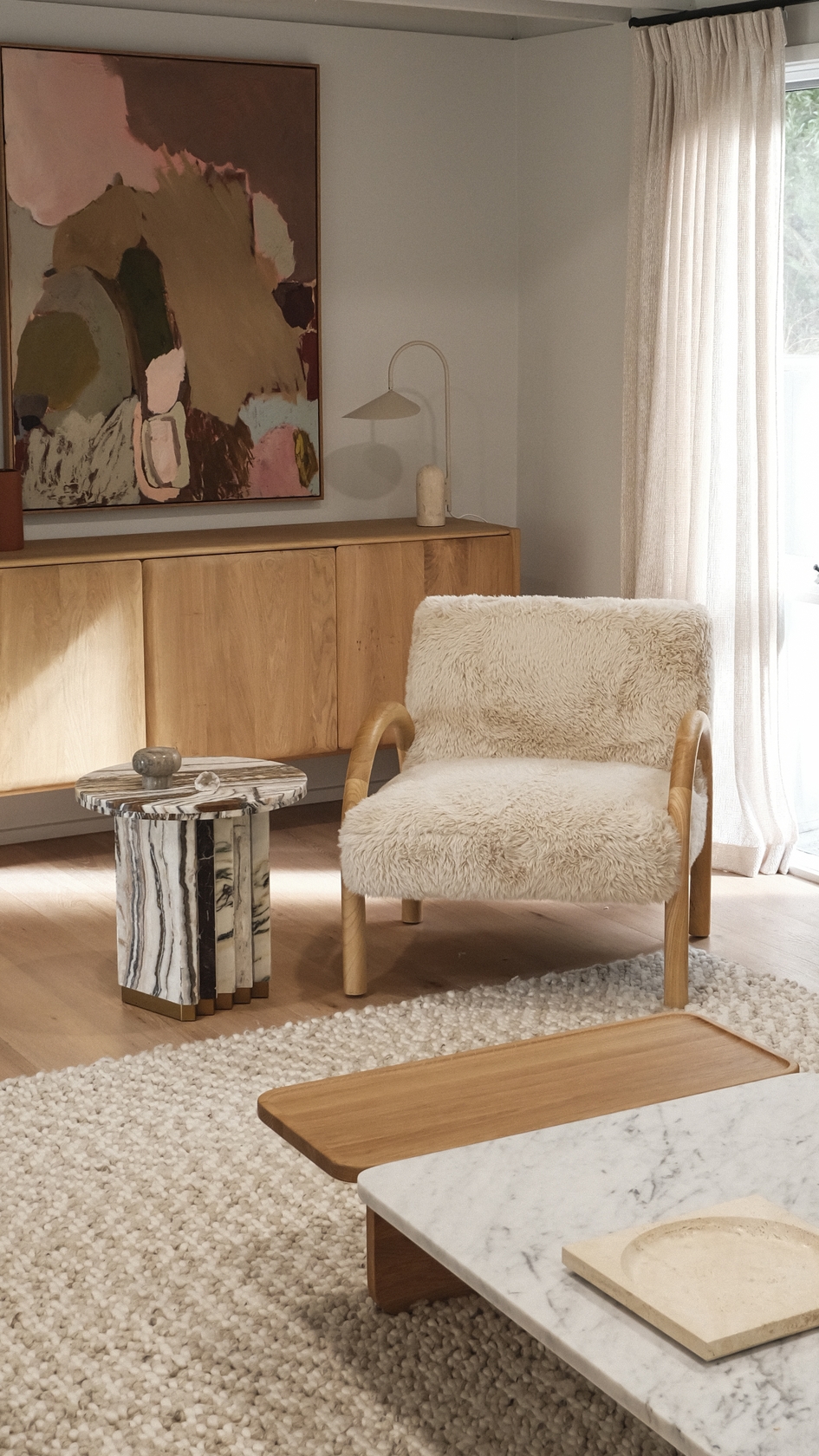 Ethnicraft Oak PI Sideboard - 4 Doors
