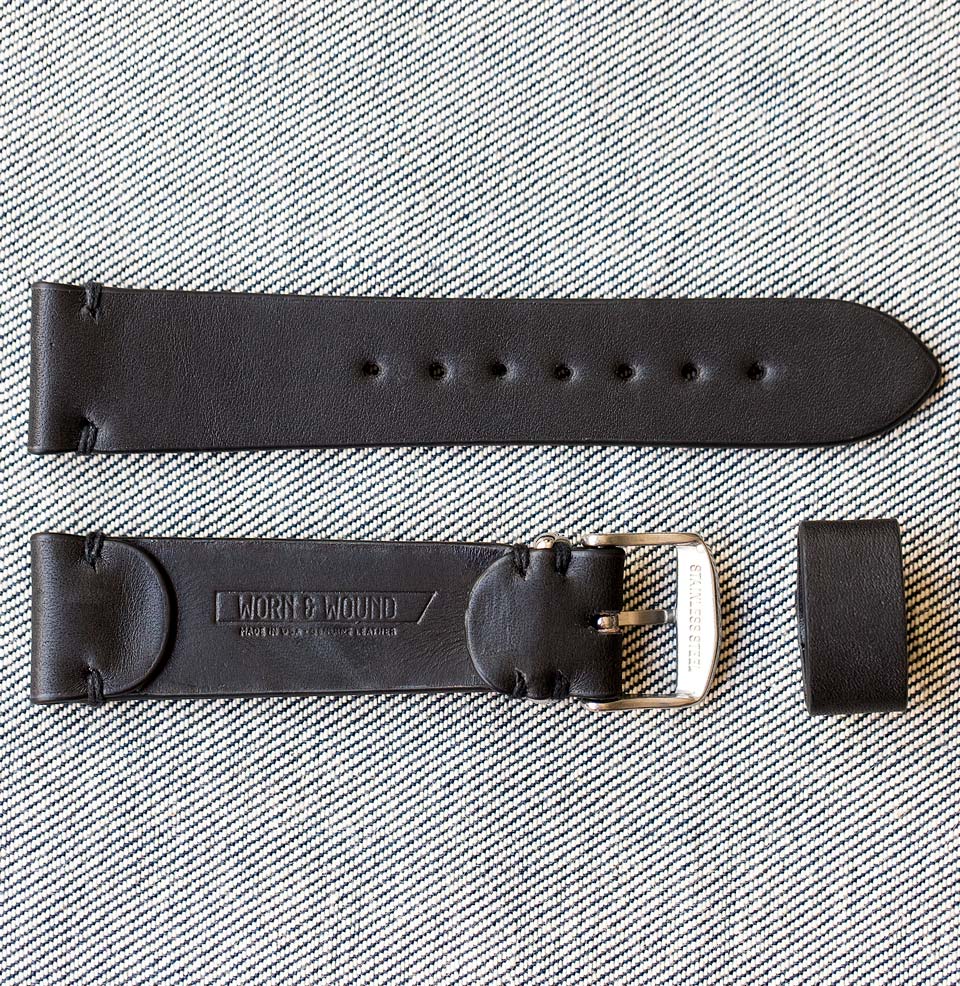 Model 2 Premium Black veg-tanned lining