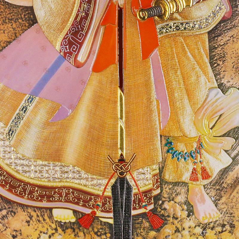 複製画・エンボスリトグラフ「結び イザナギ・イザナミ」 – 草場一壽