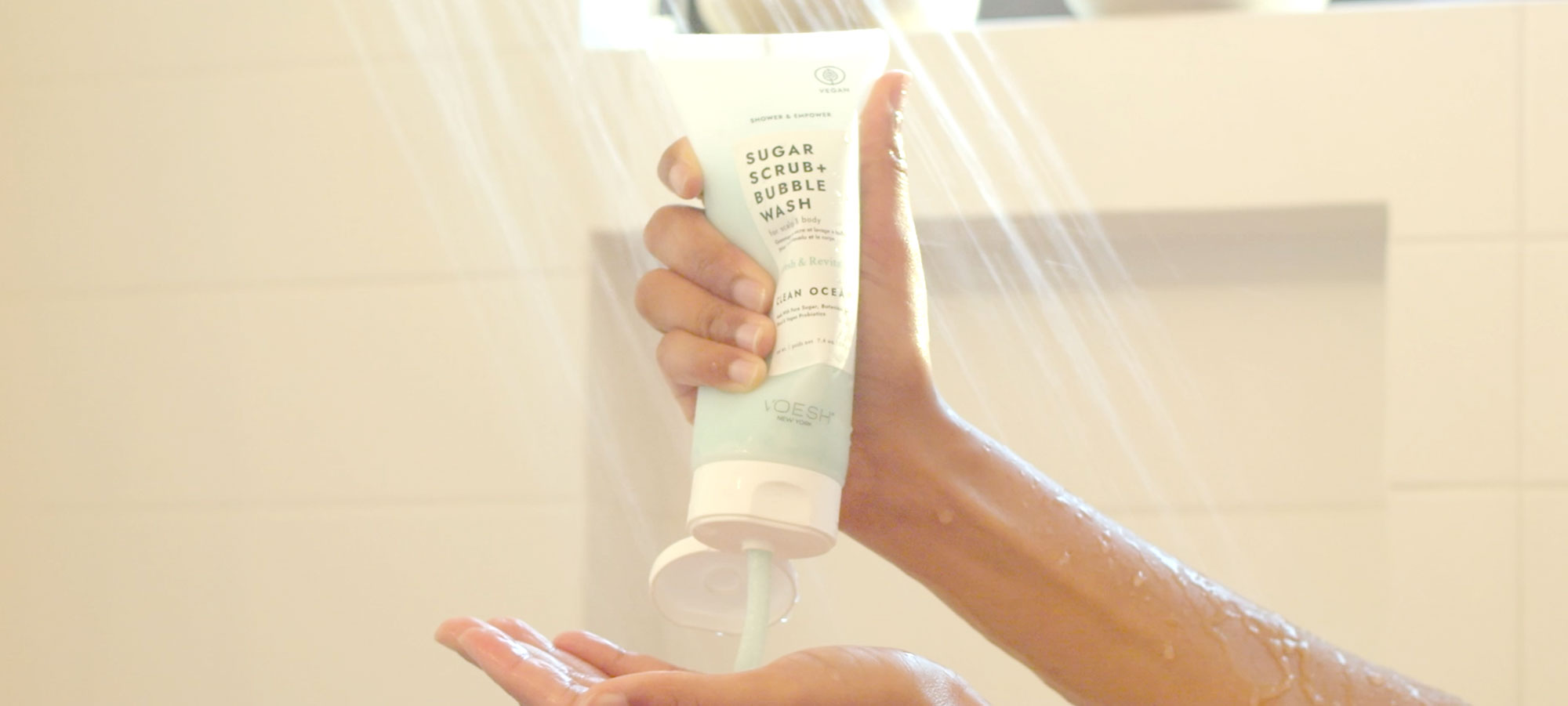 Sugar Scrub + Bubble Wash Clean Ocean