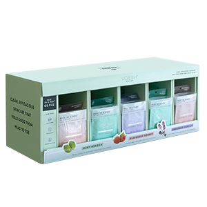 Pedi in a Box O2 Fizz Product Display Stand
