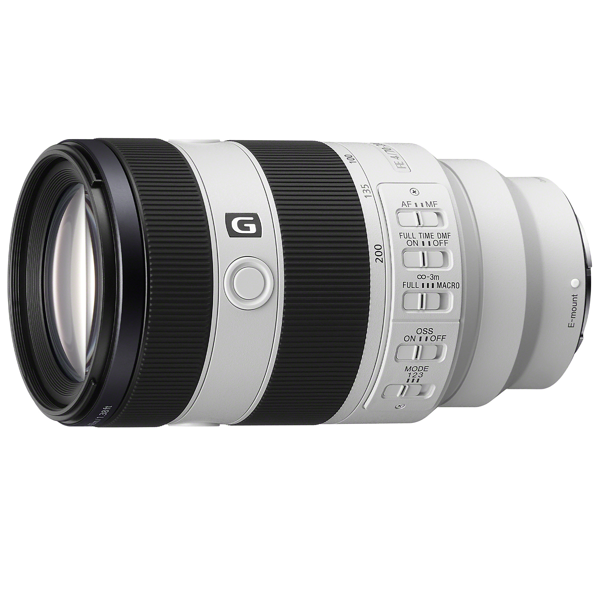 Compact & lightweight telephoto zoom lens.