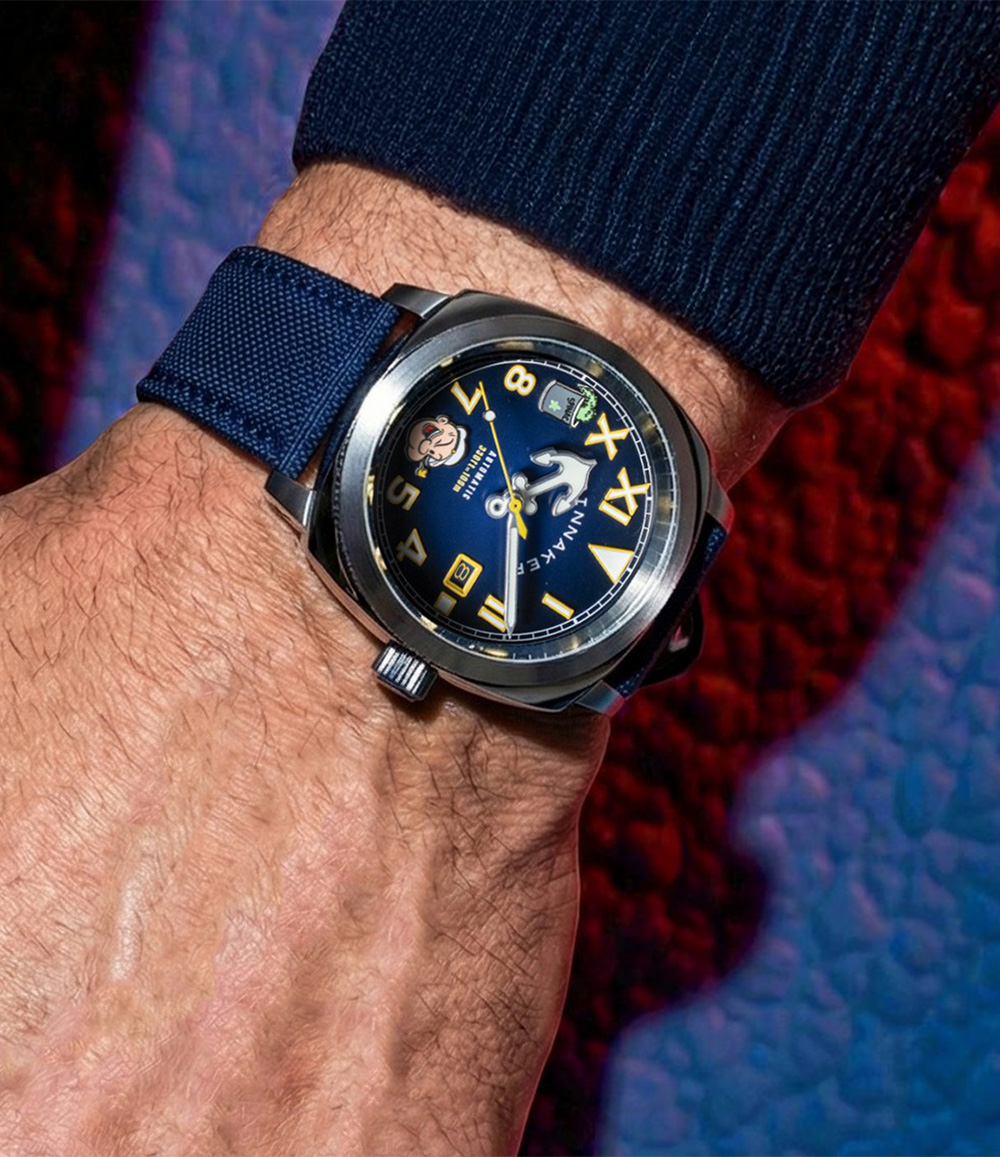 Spinnaker Hull California Automatic Popeye Sailors & Sweethearts Limited Edition