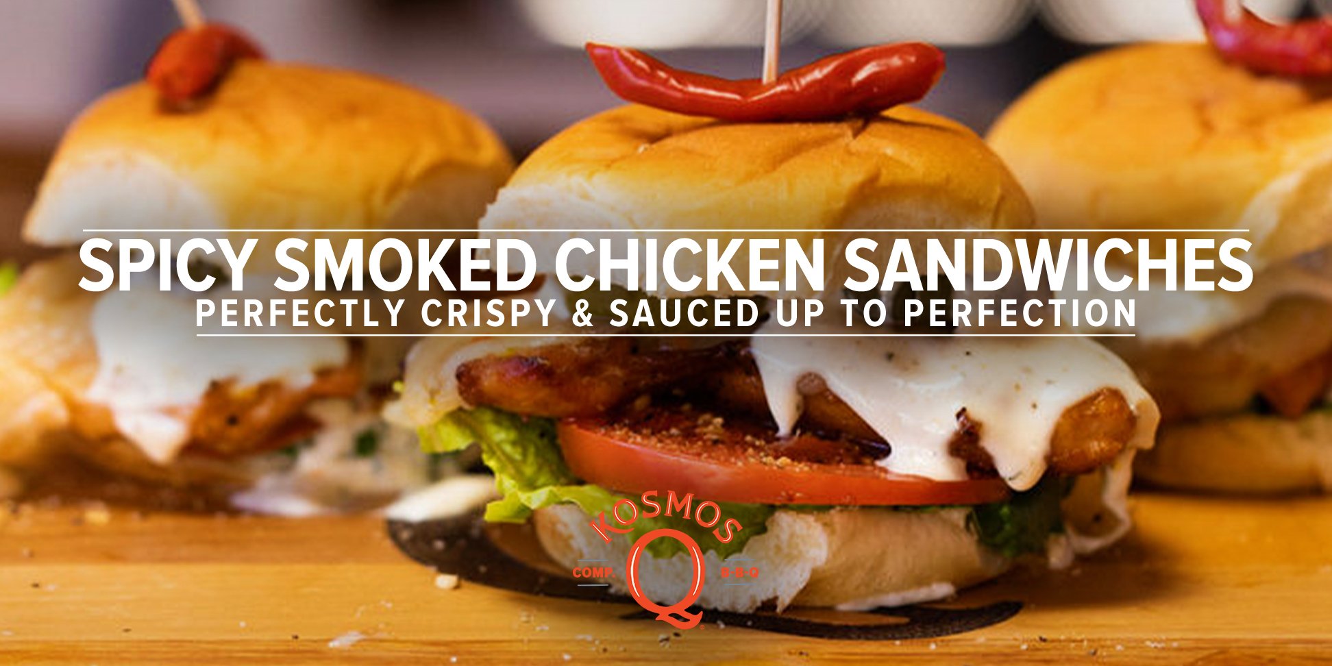 Spicy Smoked Chicken Sandwiches Recipe