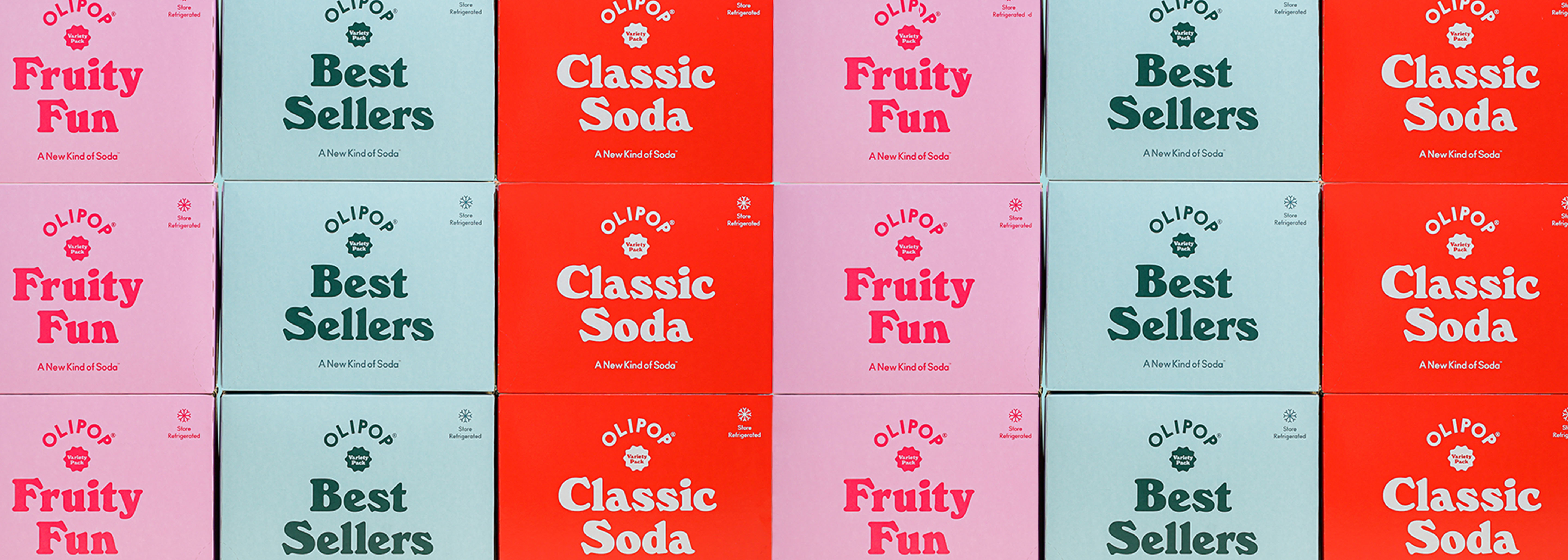 Classic Prebiotic Soda Variety 12Pack OLIPOP