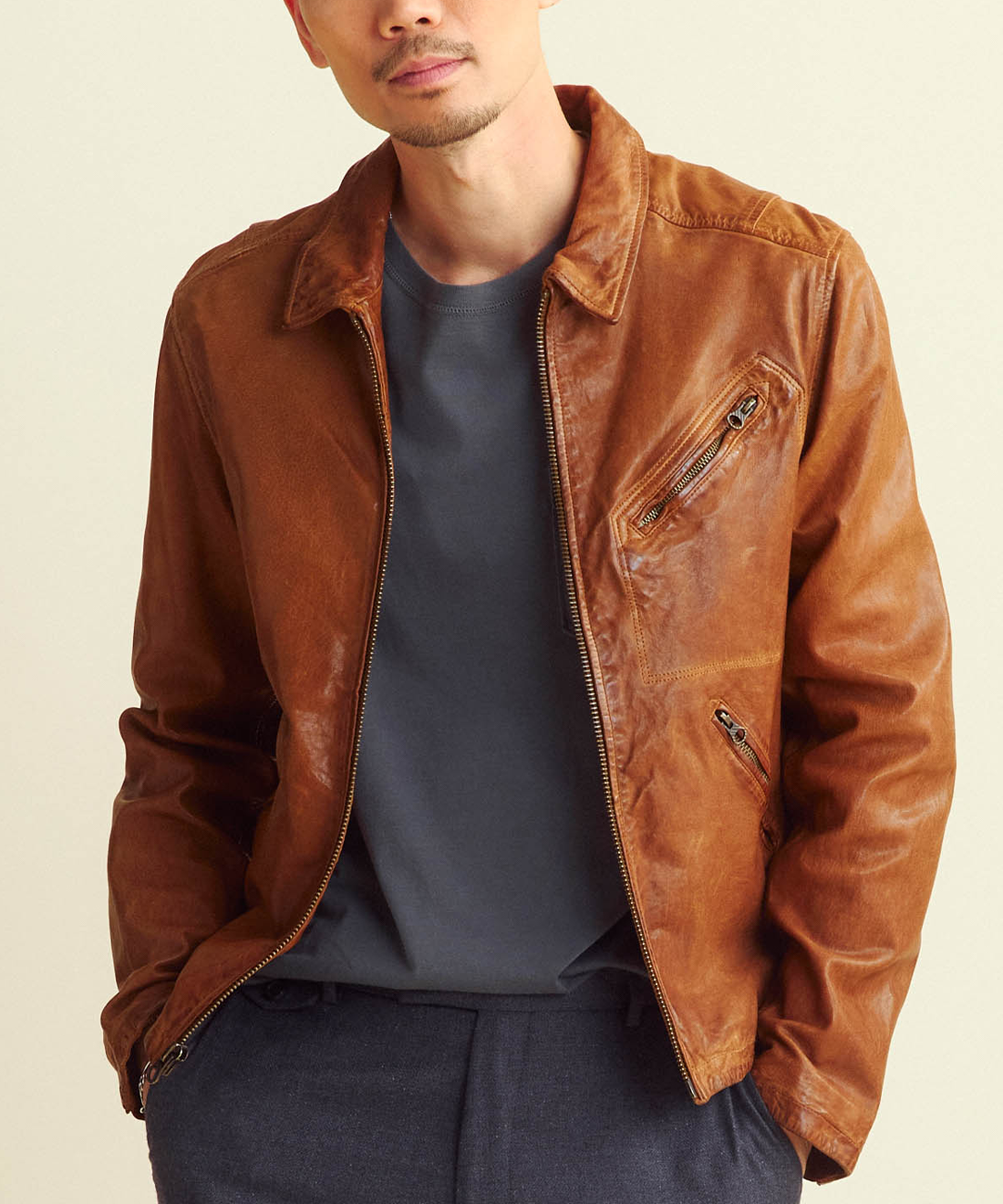 テンダーロイン サドルスエード（T-SADDLE SUEDE JKT XS DARK