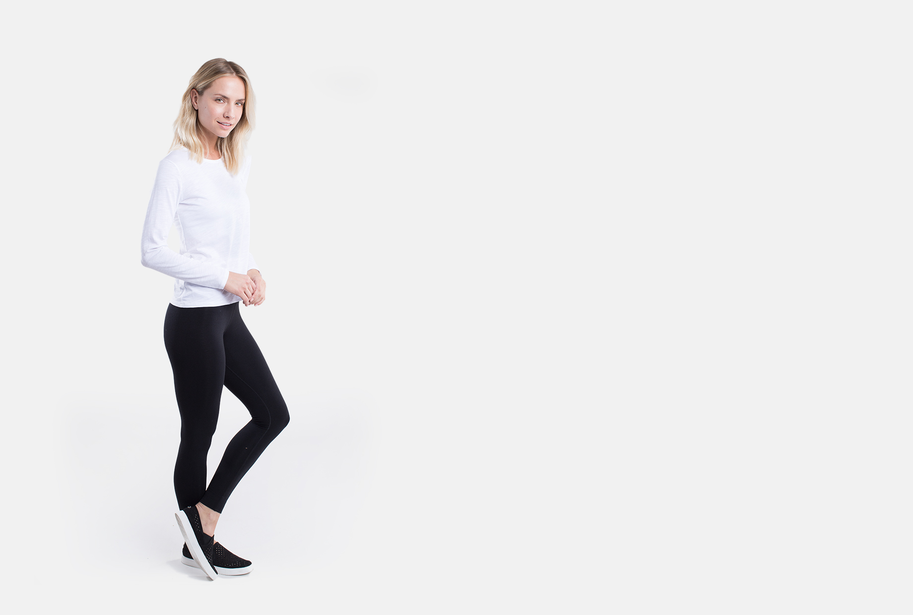 Women's bamboo St. Charles Long Sleeve T-Shirt top - tasc Performance