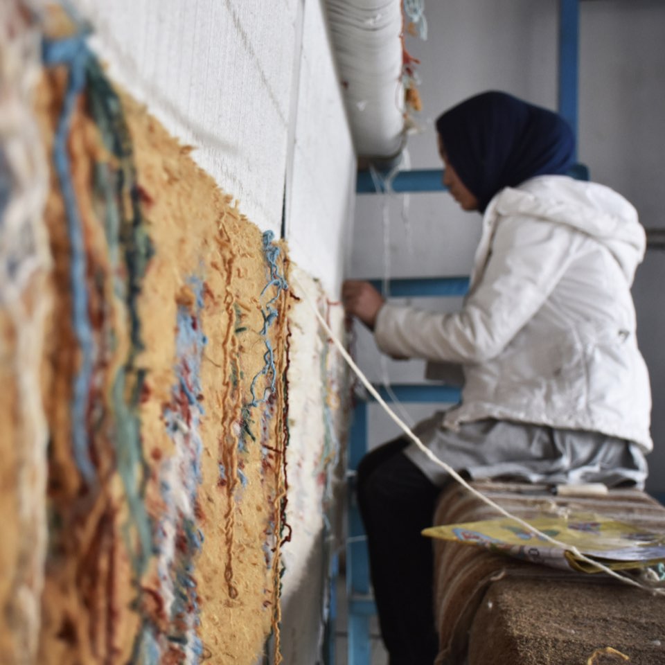 Alia Hand-Knotted Area Rug | The Citizenry