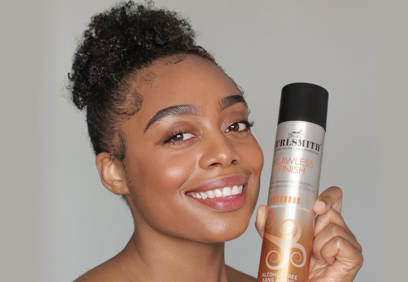 Flawless Finish Hairspray Strong Hold Curlsmith UK