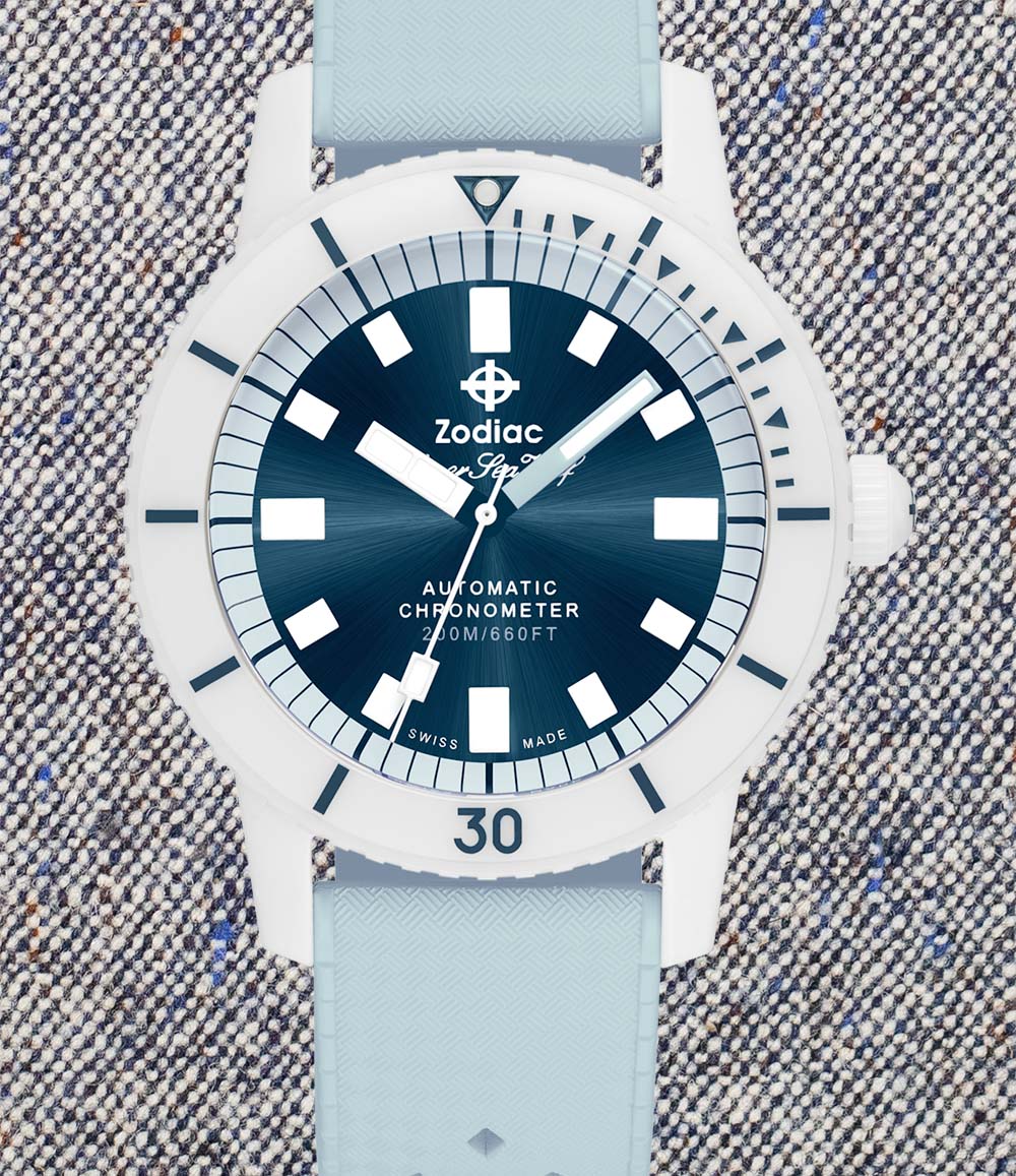 Zodiac Super Sea Wolf Ceramic | Blue Dial Watch