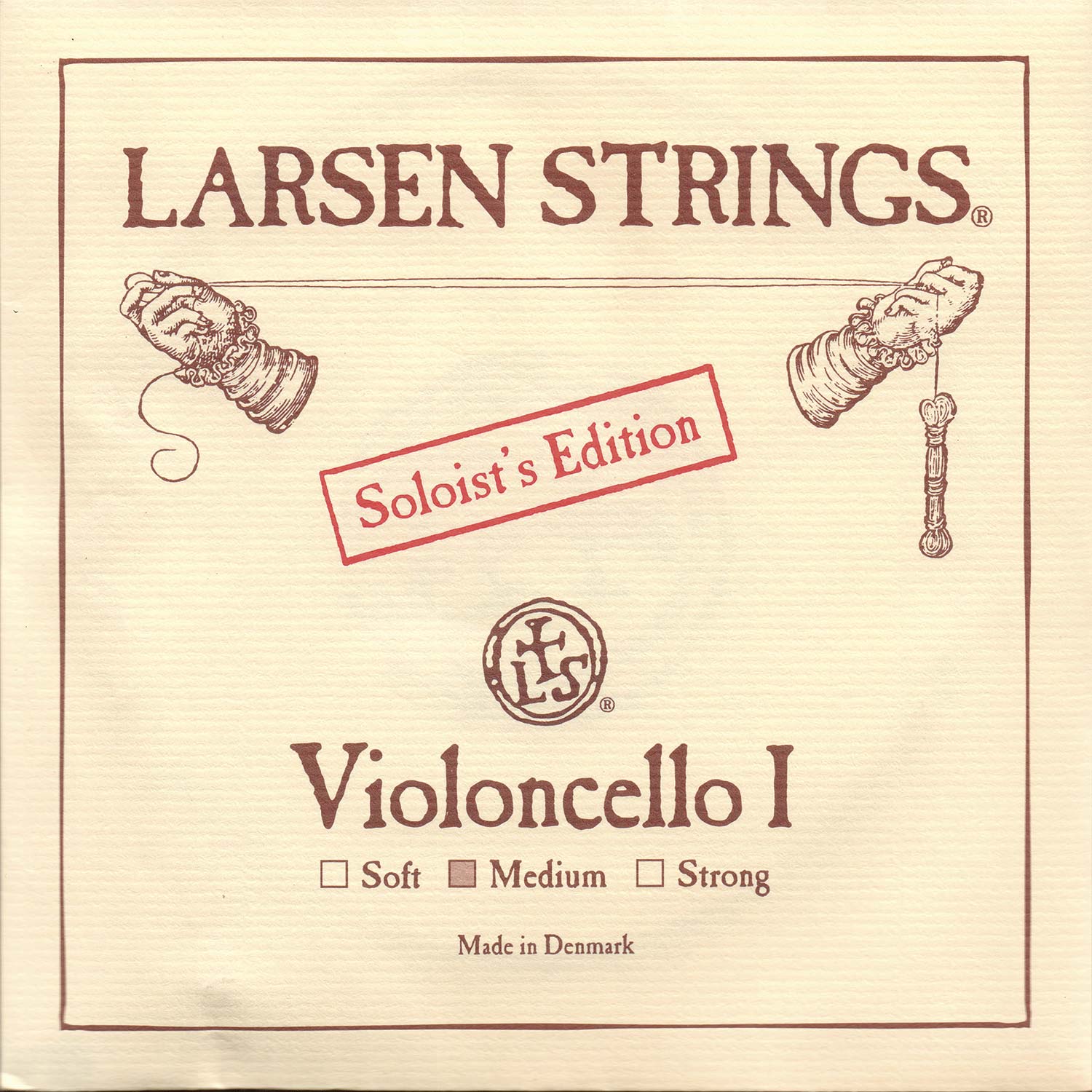 Larsen Soloist Edition Cello A String in action