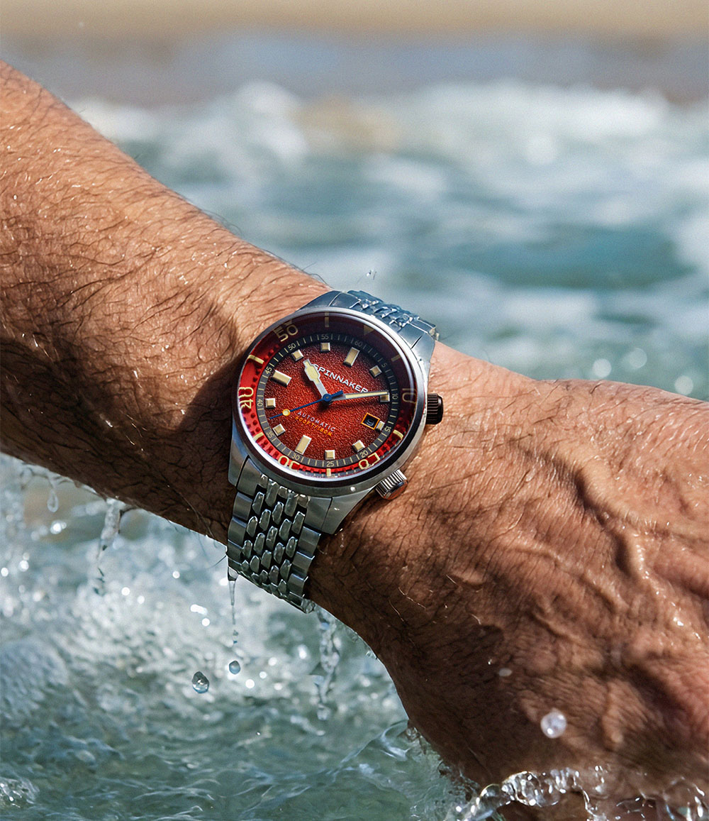 Spinnaker Bradner Automatic Red Reef Watch