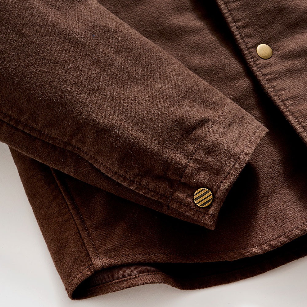 Moleskin Shirt Jacket with Signature Touches | Billy Reid Moleskin Shirt Jacket with Signature Touches | Billy Reid