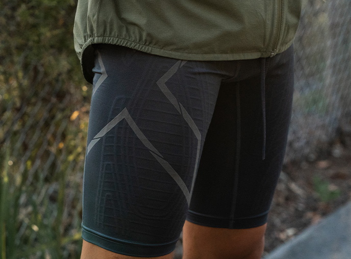 2XU Athlete @levihauwert chooses the Light Speed Compression Shorts because  of our revolutionary MCS technology. MCS stamping traces key