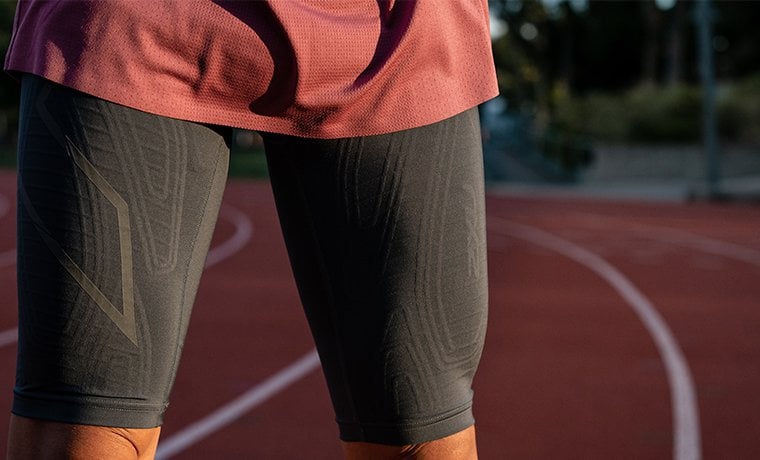 Men's 2XU Light Speed Compression Shorts :Black