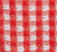 Gingham Tie Side Bikini Brief - Red/White Gingham