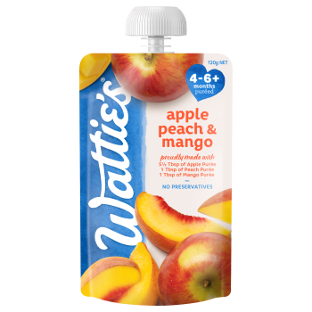 Photograph of Wattie's® Apple Peach & Mango product