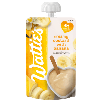 Photograph of Wattie's® Creamy Custard with Banana product