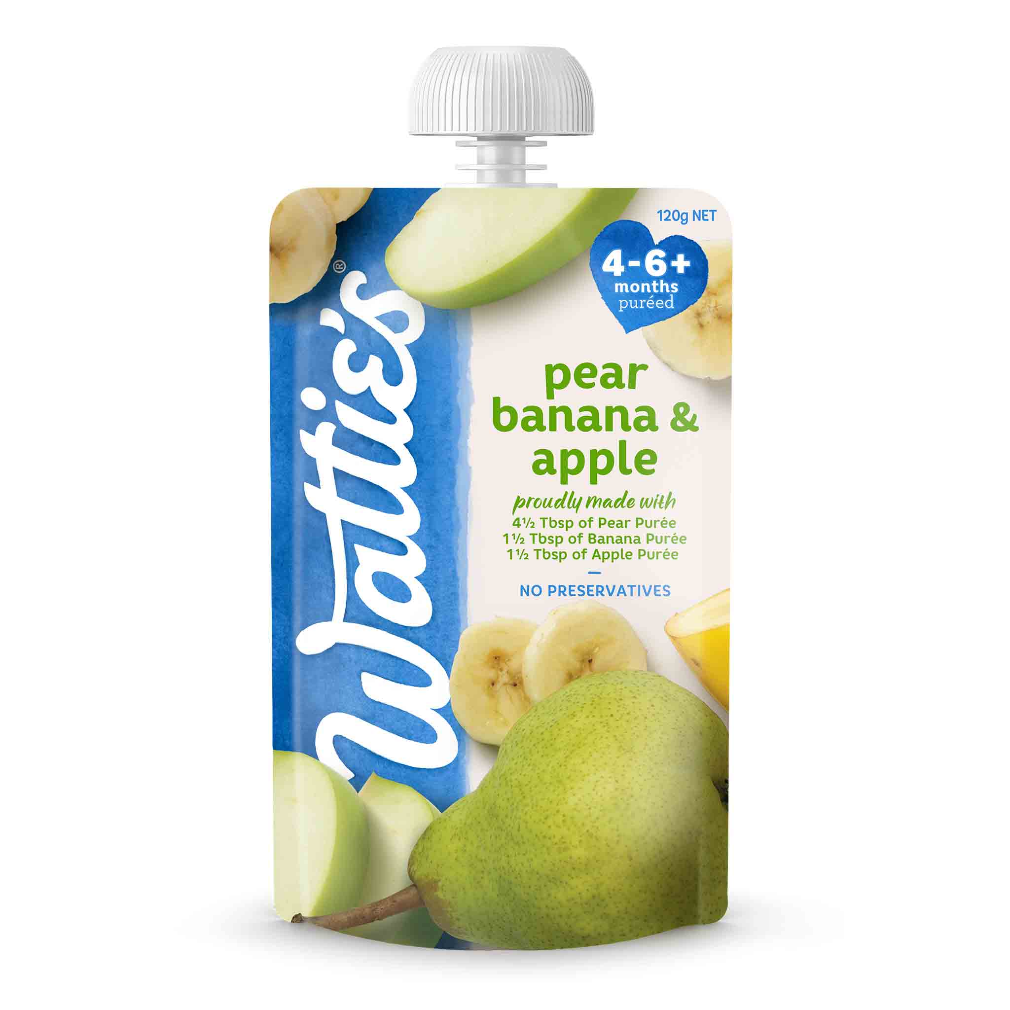 Photograph of Wattie's® Pear, Banana & Apple product