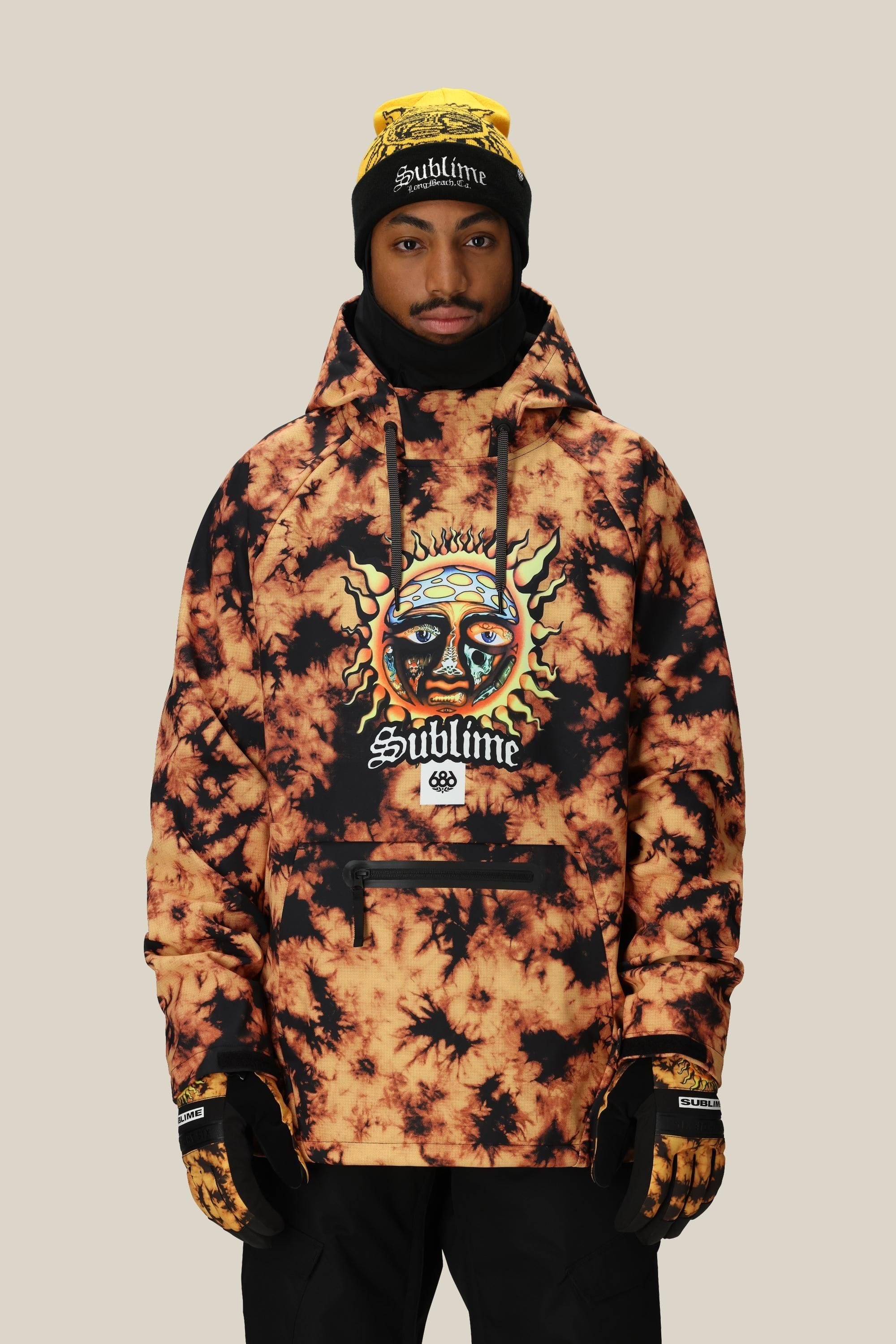 SUBLIME ORANGE TIE DYE