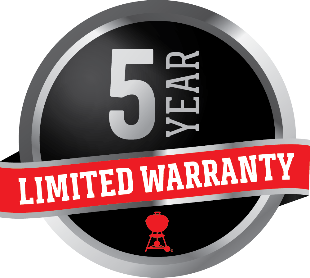 Weber 5-Year Limited Warranty