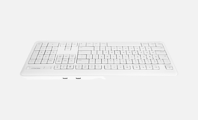 wired keyboard for mac with extra usb ports