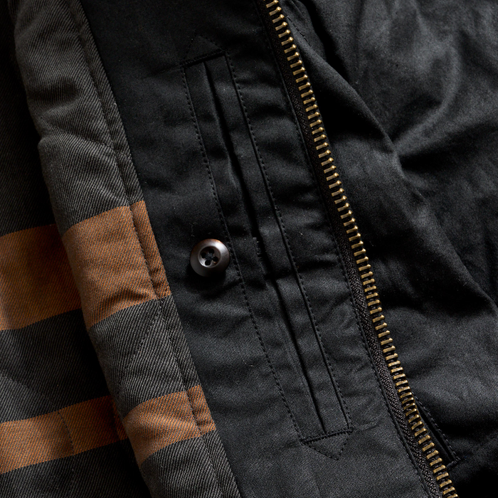 Waxed Hunting Jacket with Moleskin Liner | Billy Reid Waxed Hunting Jacket with Moleskin Liner | Billy Reid